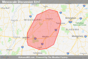 SPC Mesoscale Discussion: Severe Potential… Watch Unlikely