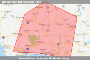 SPC Mesoscale Discussion: Severe Potential… Watch Possible