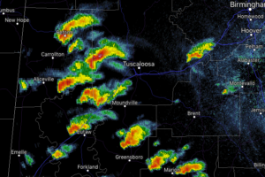 Tornado Warnings To Our West, Storms Developing In Central Alabama