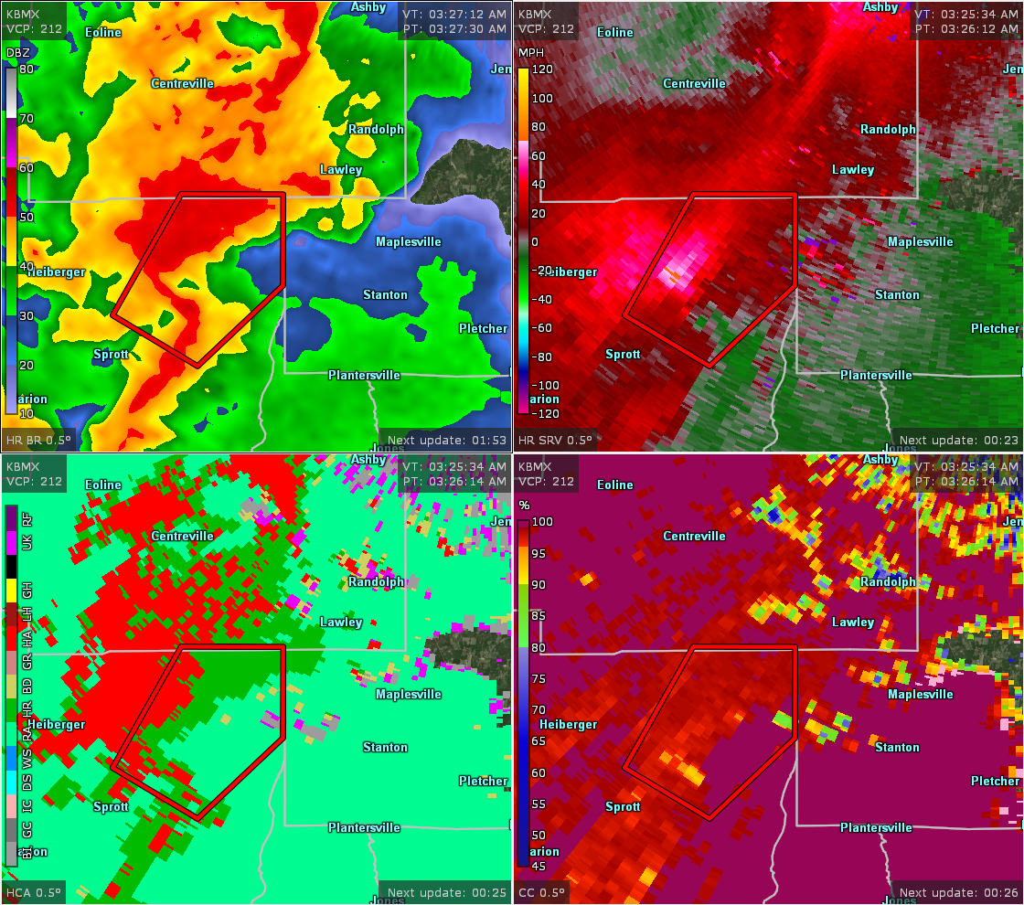 The Tornado Warning For Northeastern Perry County Is Cancelled The