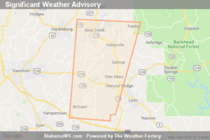 Significant Weather Advisory For Eastern Marion And Northwestern Winston Counties Until 7:15 PM CDT