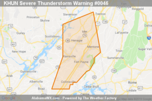The Severe Thunderstorm Warning For East Central Jackson And Eastern Dekalb Counties Will Expire At 7:15 AM CDT