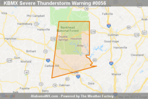 A Severe Thunderstorm Warning Remains In Effect Until 3:15 AM CDT For Northern Walker And Eastern Winston Counties