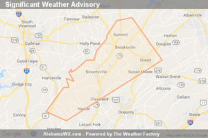 Significant Weather Advisory For Northeastern Blount County Until 6:15 AM CDT