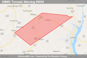 A Tornado Warning Remains In Effect Until 8:15 AM CDT For East Central Bullock And Northeastern Barbour Counties