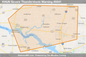 The Severe Thunderstorm Warning For Limestone County Has Expired