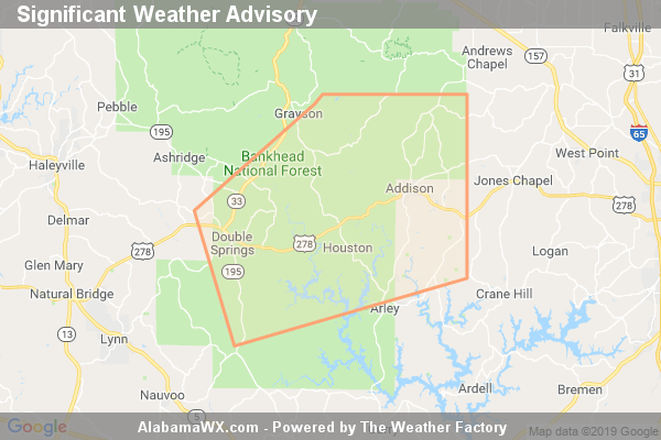 Significant Weather Advisory For Eastern Winston County ...