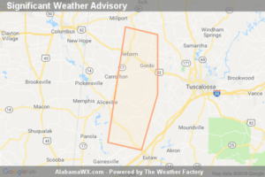 Significant Weather Advisory For Eastern Pickens And Northwestern Greene Counties Until 5:15 PM CDT