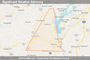 Significant Weather Advisory For Central Chambers County Until 10:45 AM CDT