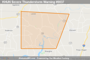 The Severe Thunderstorm Warning For Northwestern Limestone County Is Cancelled