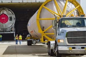 Atlas V Rocket Departs Alabama Factory For Historic Crewed Mission