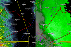 New Tornado Warning For Parts Of DeKalb & Marshall County Until 1:45 PM