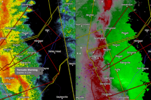 Tornado Warning Issued For Parts Of Dekalb & Jackson Counties Has Expired