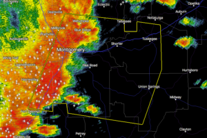 Severe T-Storm Warning For Parts Of Pike, Elmore, Bullock, Lowndes, Macon, & Montgomery Counties Until 4:15 PM
