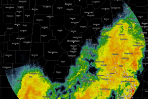 Severe Threat Is Over For Today In North/Central Alabama