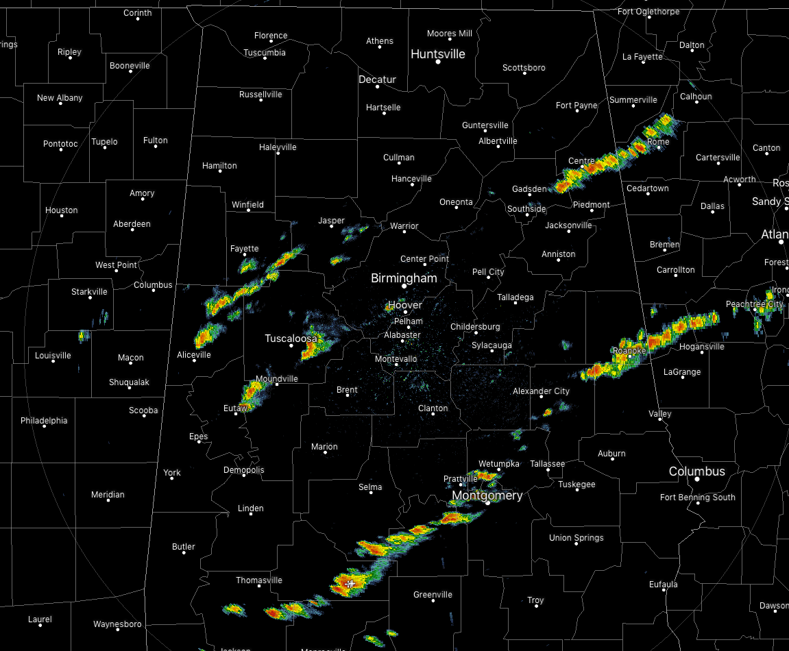 A Quick Radar Check Just Before 530 PM, Marginal Risk Continues The