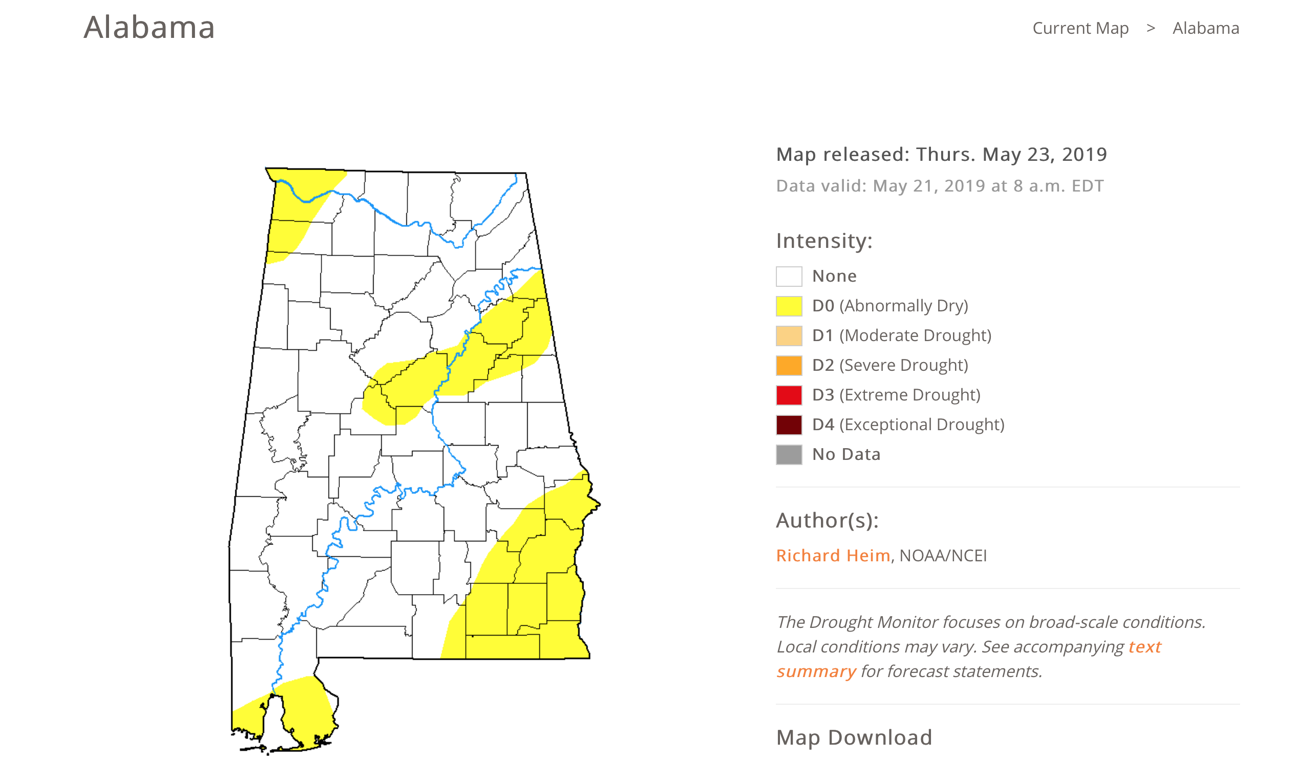 May Heat Wave Continues Through The Weekend | Alabama Weather Network