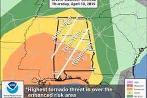 Severe Weather Outbreak In Southern States
