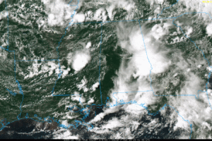 Occasional Showers/Storms Through Monday