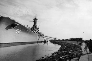 On This Day In Alabama History: U.S. Navy Signs Over USS Alabama To State