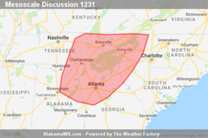 SPC Mesoscale Discussion: Severe Potential… Watch Possible