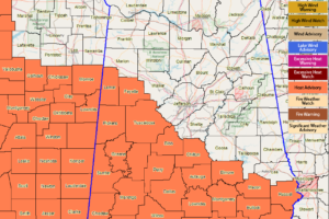 Heat Advisory Issued For Parts Of Central Alabama Until 7:00 PM