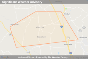 Significant Weather Advisory For Northeastern Autauga County Until 10:15 PM CDT