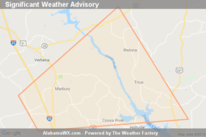 Significant Weather Advisory For Northeastern Autauga,  Northwestern Elmore, Southeastern Chilton And South Central Coosa Counties Until 10:45 PM CDT