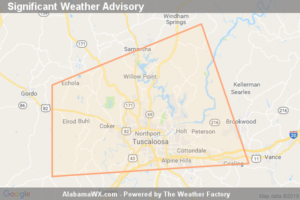 Significant Weather Advisory For Northwestern Tuscaloosa County Until 7:30 PM CDT