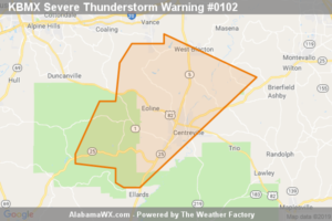 The Severe Thunderstorm Warning For Central Bibb County Is Cancelled