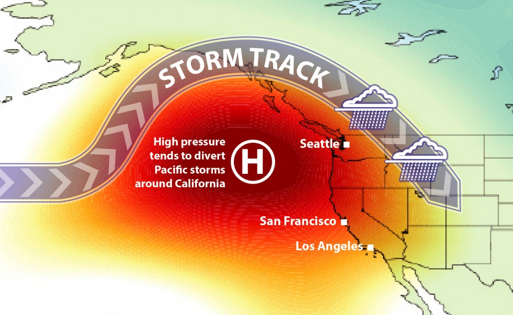 The Ridiculously Resilient Ridge: What It Is And What It Meant For California | The Alabama Weather Blog - Mobile