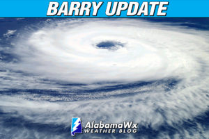 Barry Weakens To A Tropical Depression Over Northwestern
Louisiana