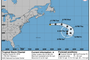 Chantal Becomes A Remnant Low