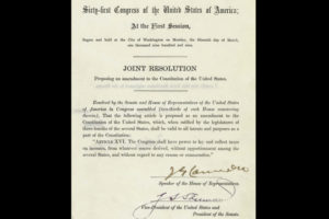 On This Day In Alabama History: Alabama Was First State To Ratify 16th Amendment