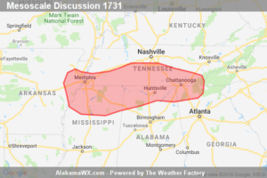 SPC Mesoscale Discussion: Severe Thunderstorm Watch 579…