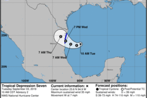 Fernand Has Dissipated Over The Rugged Terrain Of Mexico