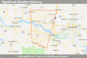 Significant Weather Advisory For Eastern Lauderdale, Western Limestone, Northwestern Morgan And Northeastern Lawrence Counties Until 3:45 PM CDT