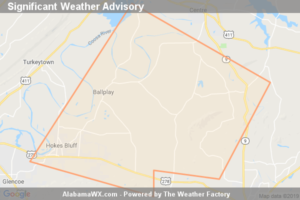 Significant Weather Advisory For East Central Etowah And Southwestern Cherokee Counties Until 4:45 PM CDT