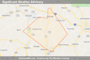 Significant Weather Advisory For West Central Walker And Northern Fayette Counties Until 5:00 PM CDT
