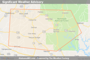 Significant Weather Advisory For Northeastern Marion And Winston Counties Until 6:00 PM CDT