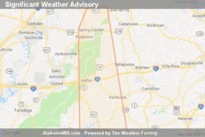 Significant Weather Advisory For Northern Randolph, Northeastern Calhoun, Cleburne And Southeastern Cherokee Counties Until 7:45 PM CDT