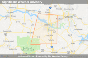 Significant Weather Advisory For Southeastern Limestone, Morgan And Southeastern Lawrence Counties Until 4:30 PM CDT