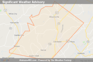 Significant Weather Advisory For Central Blount County Until 6:45 PM CDT