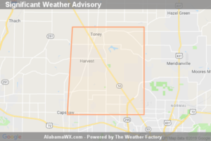 Significant Weather Advisory For Northwestern Madison County Until 3:45 PM CDT