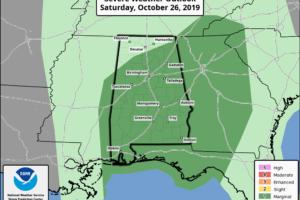 Unsettled/Wet Through Tomorrow; Dry Air Returns Sunday