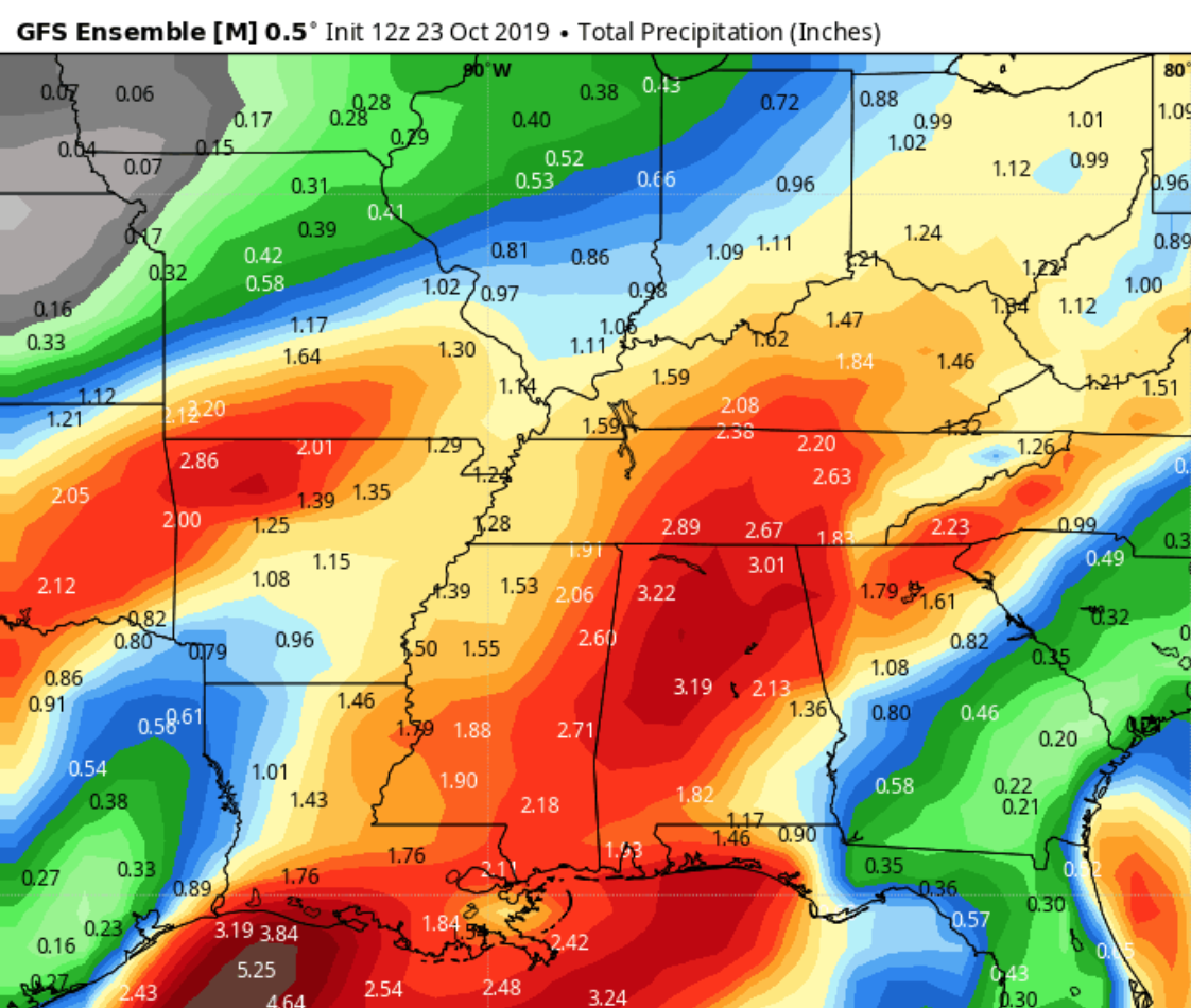 One More Dry Day Before Rain Returns | Alabama Weather Network