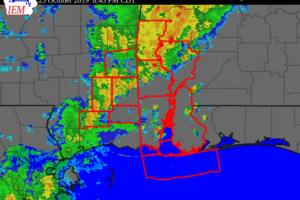 NWS Mobile Removes A Few Counties, Extends Tornado Watch For Others Until 11:00 PM