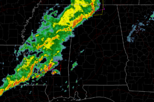 A Brief Check On Our Weather Situation At 5:50 PM