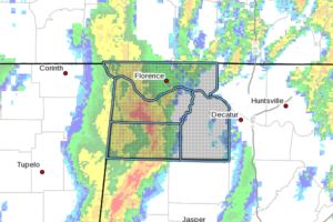 Areal Flood Warning: Lauderdale, Colbert, Franklin, & Lawrence Counties Until 9:00 PM