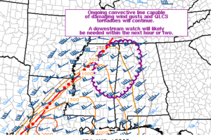 Tornado Watch Coming Soon For Parts Of North/Central Alabama